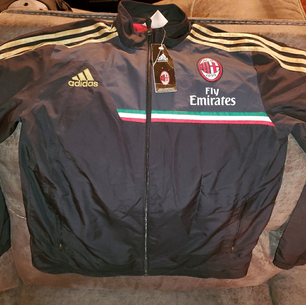 Adidas AC Milan track suit, new with tags (size M)